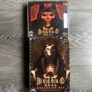Diablo 2 II + Lord of Destruction Expansion Set PC
